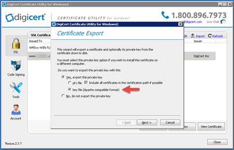 extract certificate from smart card|make certificate private key exportable.